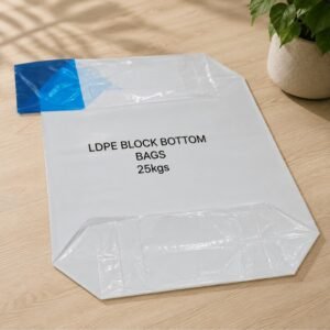 LDPE Block Bottom Bags